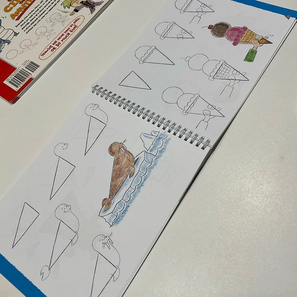 🌼Set of 3 Learn to Draw Anything by Chris Hart, Each 64 pages